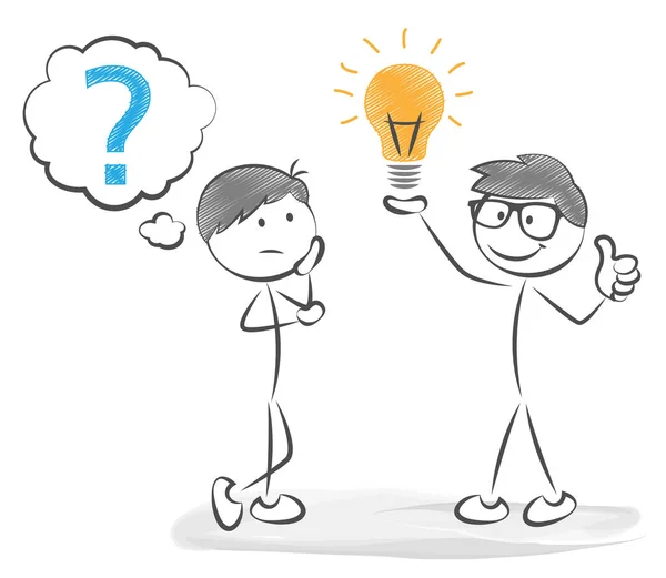 fikir sadece vektör illüstrasyon      