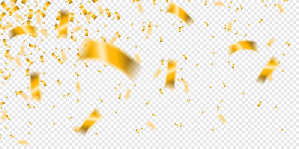 Confetti Aur Pur Simplu Ilustrație Vectorială — Vector de stoc