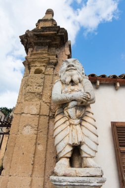 Villa Palagonia Bagheria, Palermo, Sicilya, İtalya içinde.