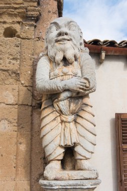 Villa Palagonia Bagheria, Palermo, Sicilya, İtalya içinde.