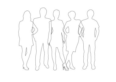 Vektör insanlara iş, takım çalışması ve işbirliği