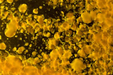 Arka planda soyut şekli, makro fotoğrafçılık. Murano glas detayını