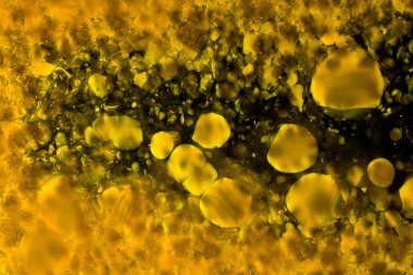 Arka planda soyut şekli, makro fotoğrafçılık. Murano glas detayını