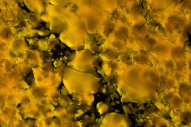 Arka planda soyut şekli, makro fotoğrafçılık. Murano glas detayını