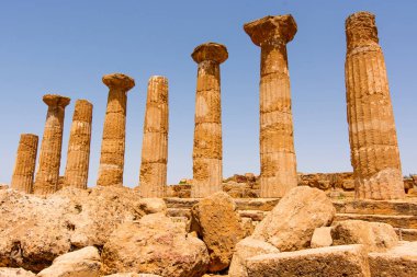 Tapınaklar Vadisi, İtalya Sicilya'da Agrigento.
