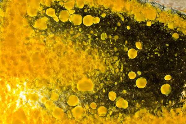 Arka planda soyut şekli, makro fotoğrafçılık. Murano glas detayını