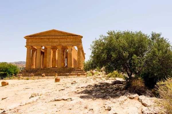 Tapınaklar Vadisi Talya Sicilya Agrigento — Stok fotoğraf