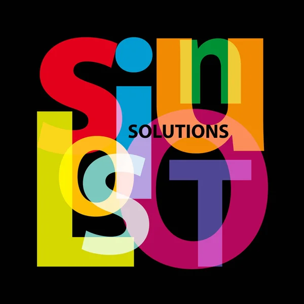 Solutions Vectorielles Texte Rompu — Image vectorielle