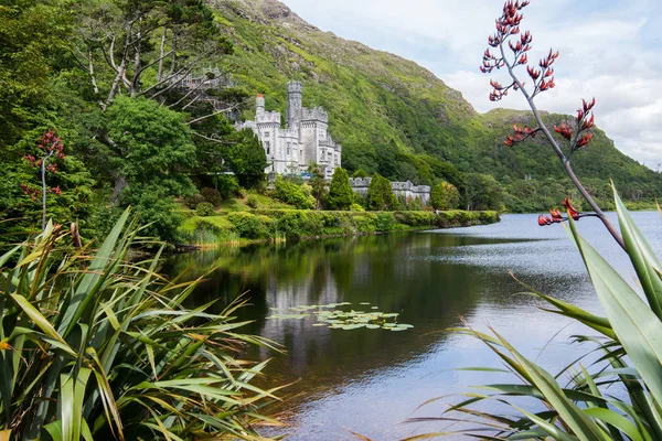 Landschaften Irlands Abtei Kylemore Connemara Kreis Galway — Stockfoto