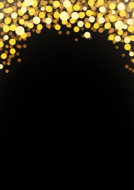 Festival dikey Noel arka plan kopya alanı ile. bulanık siyah ışıkları