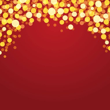 Festival afişi Noel arka plan kopya alanı ile. bulanık kırmızı ışıkları