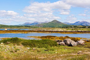 Manzara İrlanda. Connemara Galway County