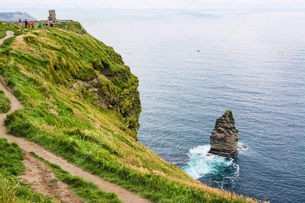 Landscapes of Ireland. Cliffs of moher