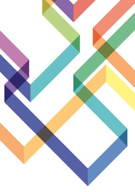 dikey şablonu tasarım reklam ve poster, beyaz arka plan üzerinde çizgili labirent. Düz tasarım