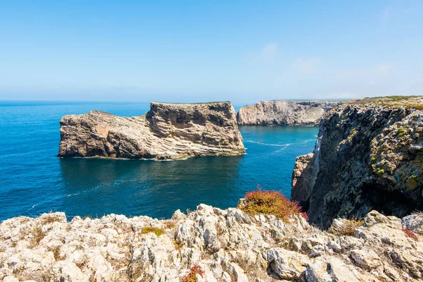 Cabo San Vicente Algarve Cerca Sagres Portugal —  Fotos de Stock