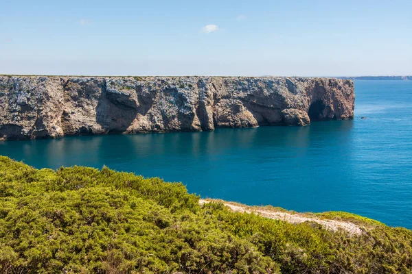 Cape Saint Vincent Algarve Nær Sagres Portugal – stockfoto