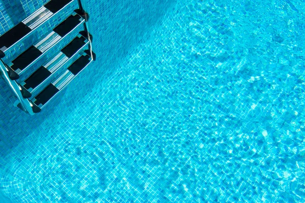 Blauer Schwimmbad Hintergrund — Stockfoto