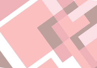 Kareler ve kopya alanı ile yumuşak renklerde arka retro geometrik plan