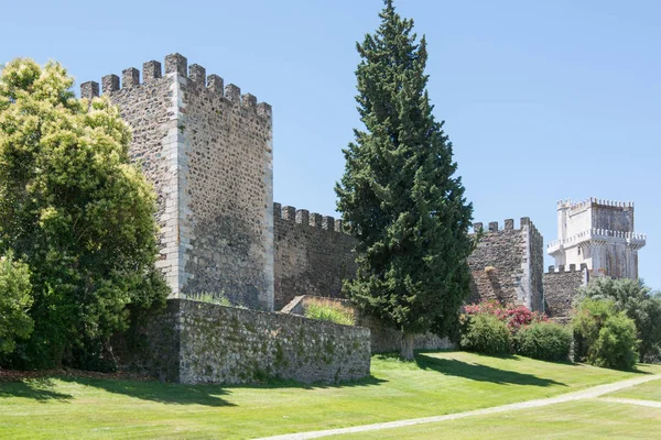 Antigua Torre Del Castillo Defensivo Beja Portugal — Foto de Stock