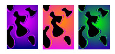 Soyut şekiller arka plan. Vektör çizim. Canlı renkler