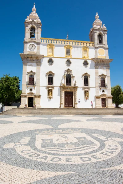 Vista de la Catedral en el casco antiguo de Faro, Portugal —  Fotos de Stock
