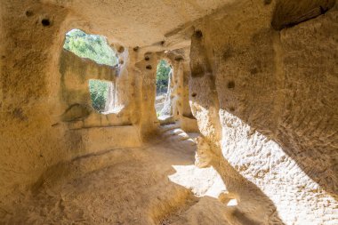 Antik Bizans köyü Canalotto-Cal arkeolojik site