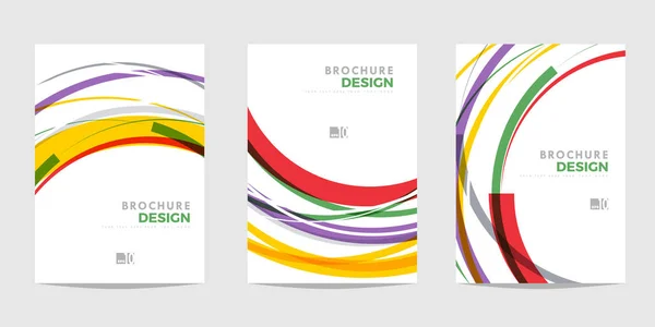 Ontwerpsjabloon voor brochure, flyer of Depliant voor bedrijven PUR — Stockvector