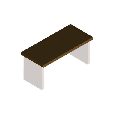 Office tablo simgesini toplantıda Beyaz arka plan üzerinde izole