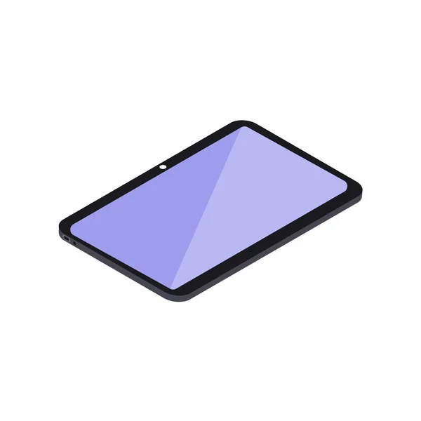 Isometric icon tablet — Stock Vector
