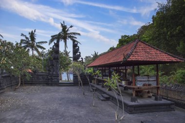 Avlu Tapınağı geleneksel Bali, Bali, Endonezya
