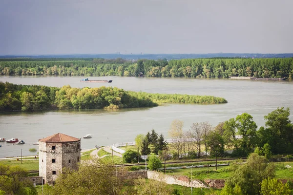 Nebojsa Torony Híres Nevezetesség Belgrádi Kalemegdan Erőd Része — Stock Fotó