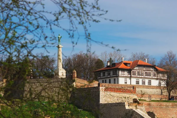 Fortaleza Kalemegdan Belgrado Serbia — Foto de Stock