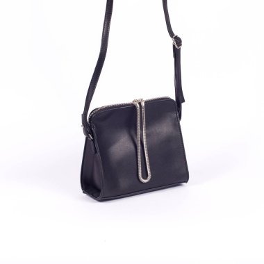 Beyaz arka plan üzerinde izole kadın çanta