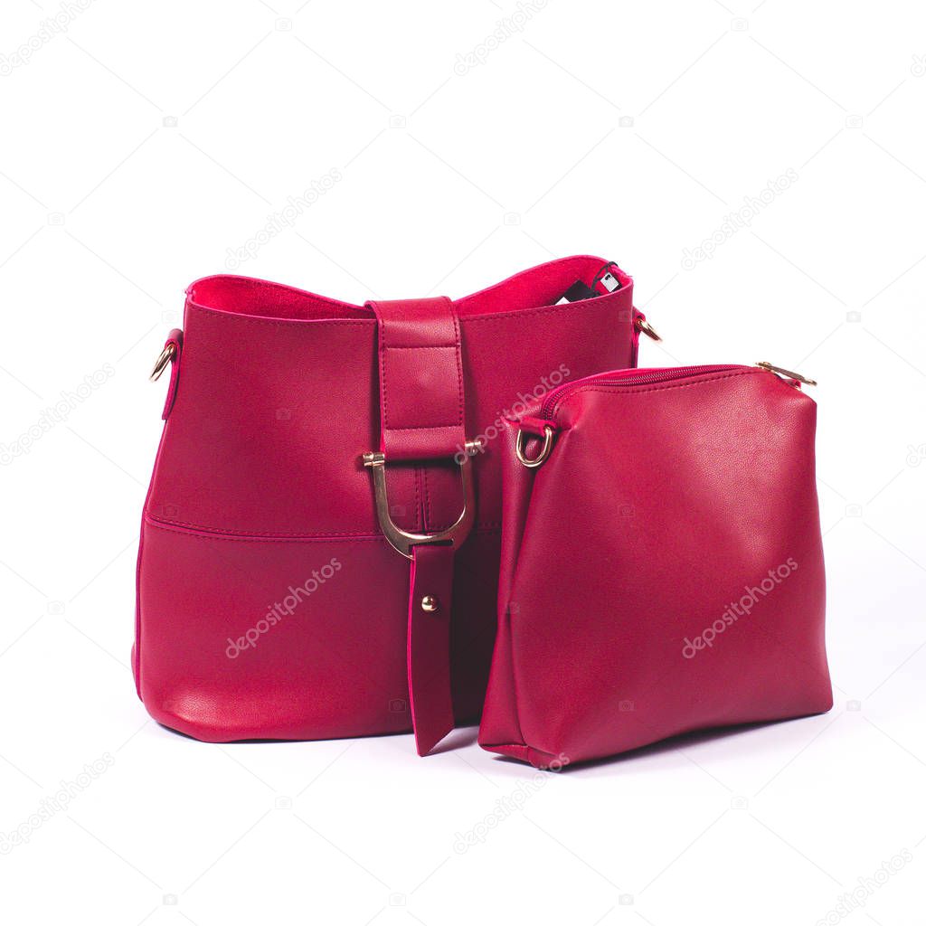 woman bag isolated on white background