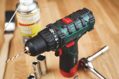 İnşaat araçları yaratıcı proje için