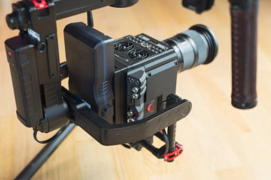 El kamera gyro gimbal stabilizin test