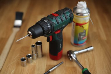 İnşaat araçları yaratıcı proje için