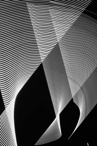 Light painting photography. Abstract background