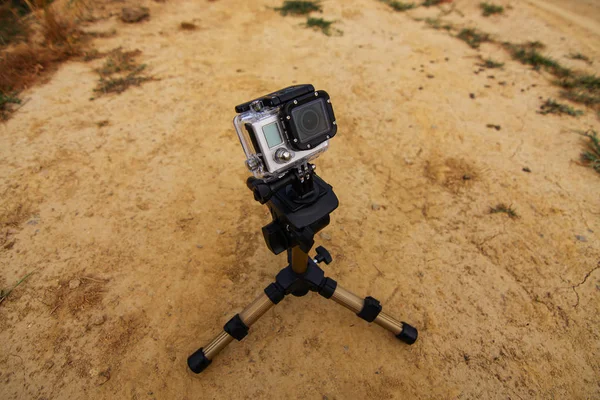 Action Kamera Der Wüste — Stockfoto