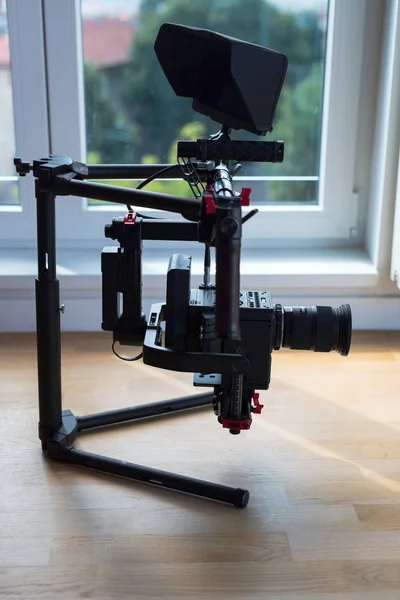 Test Palmare Fotocamera Giroscopio Stabilizin Gimbal — Foto Stock