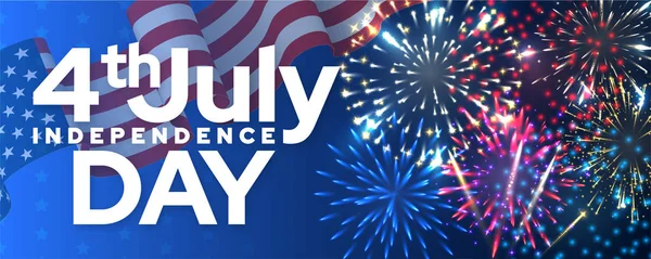 Independence day vector isolated banner template or background