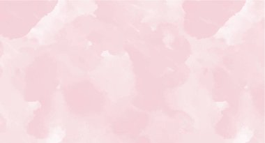 Tasarımınız için pembe suluboya arkaplan, suluboya arka plan, vektör