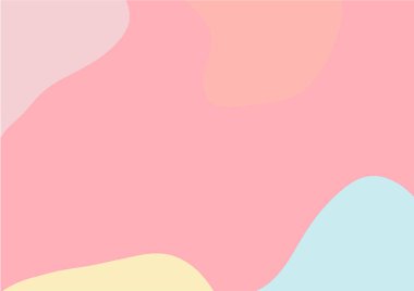 Modern soyut kapak seti, minimal kapak tasarımı. Renkli geometrik arkaplan, vektör çizimi