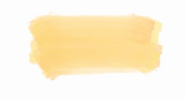 Tasarımınız, suluboya arka plan konseptiniz, vektörünüz için sarı pankart suluboya arka planı