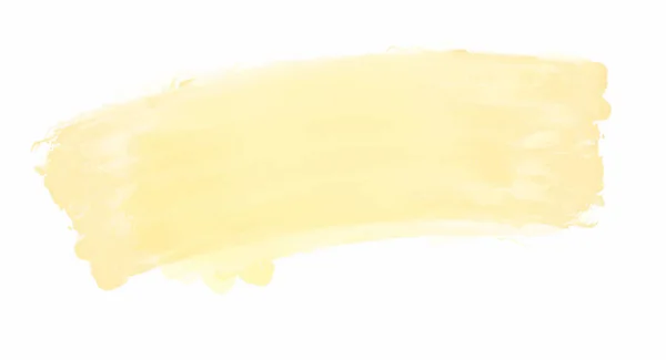 Banner Yellow Splash Aquarel Achtergrond Voor Ontwerp Aquarel Achtergrond Concept — Stockvector
