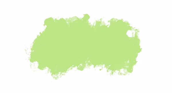 あなたのデザインのための緑のスプラッシュバナー水彩背景コンセプト ベクトル — ストックベクタ