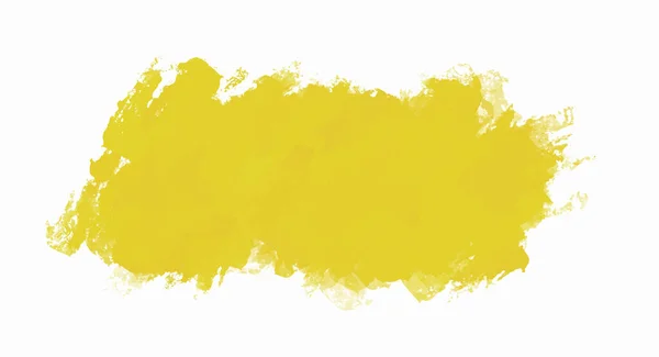 Banner Amarillo Fondo Acuarela Para Diseño Concepto Fondo Acuarela Vector — Vector de stock