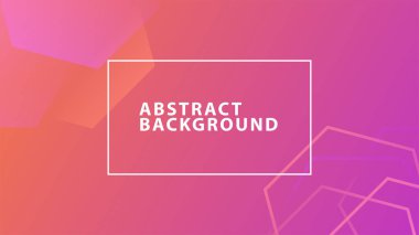 Soyut modern gradyan pembe Geometrik arkaplan, Eps10 vektörü