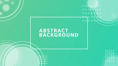 Soyut modern eğimli yeşil Geometrik arkaplan, Eps10 vektörü