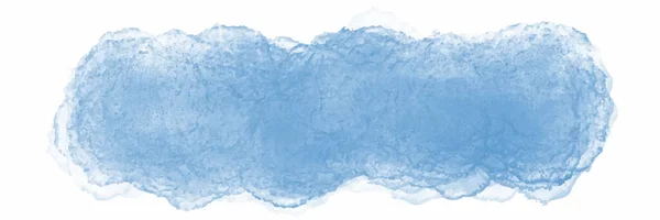 Blauer Aquarell Hintergrund Für Texturen Hintergründe Und Web Banner Desig — Stockvektor